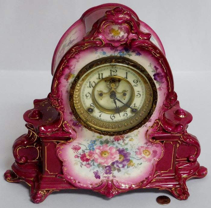 Ansonia Royal Bonn Clock c. 1890
