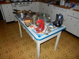 Vintage Porcelain Tables