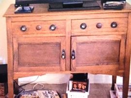 Rustic storage cabinet