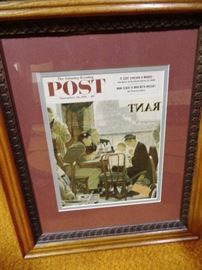 Wonderful framed Post ad