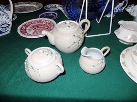 Asian Pottery tea set 