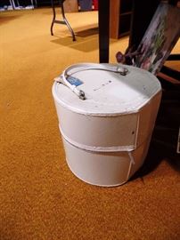 Retro hat box for travel