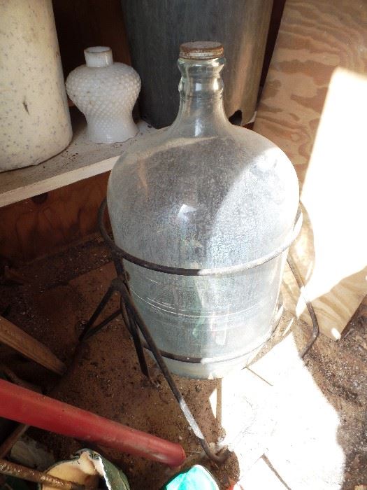Large Jug with stand