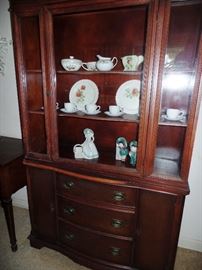 Stunning china hutch with lots of storage