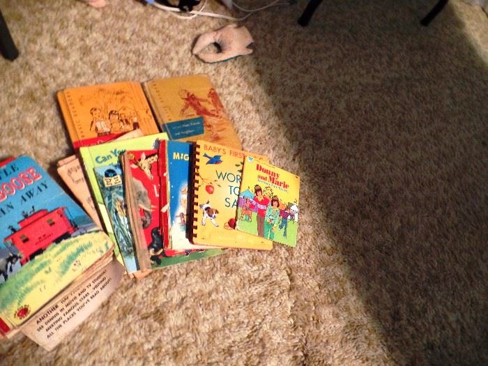 Some of the vintage kid's books
