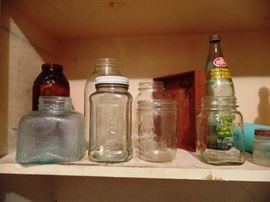 Some of many bottles