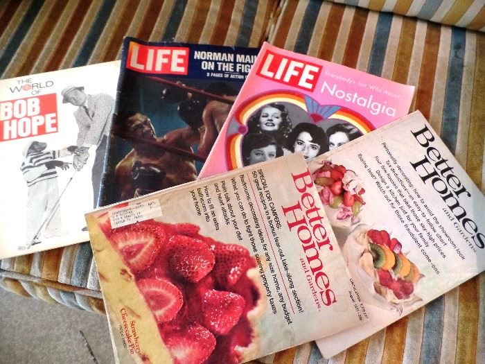 Life magazines and Bob Hope