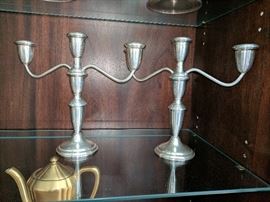 sterling candle sticks