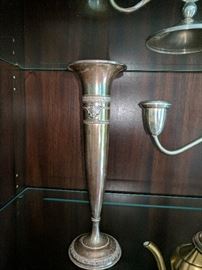 sterling vase