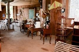 Barn full of great "project" furniture