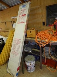 Shoe shine kit, extension cords