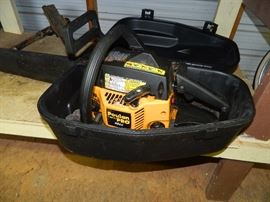 Poulan Chain saw w/case