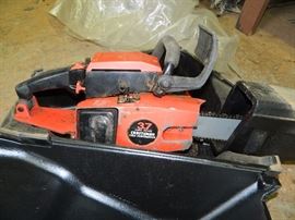 Craftsman chain saw w/case