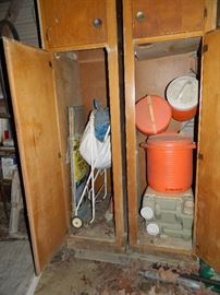 Laundry cart & water coolers