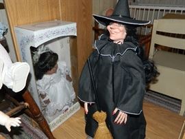 Witch doll for Halloween 