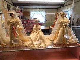 Ashton Drake bride dolls