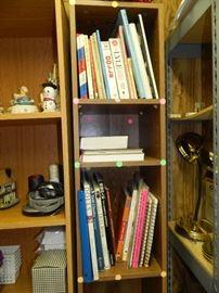 More shelves filled with books