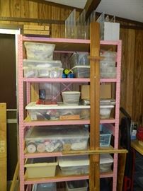 Shelf unit - also full of sewing and card making materials 