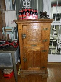 Vintage ice box
