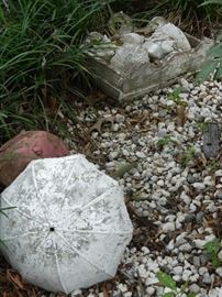 More concrete statuary