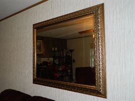 Beautiful framed mirror