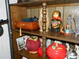 Second & third shelves