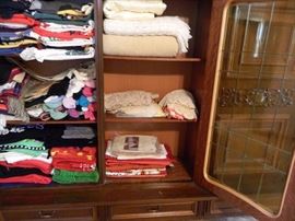 Vintage crochet and knit items