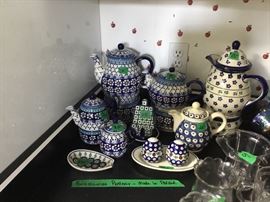 Boleslawiec pottery - made in Poland