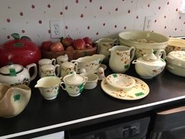 JewelTea items including a rare find - punchbowl & cups