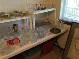 More glass & other items