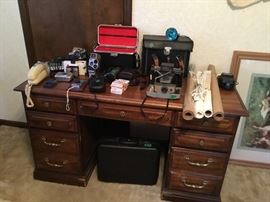 Desk & cameras