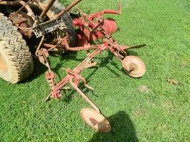 David Bradley walk behind tractor implement