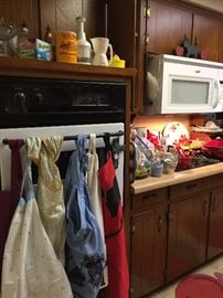 Vintage aprons, more vintage kitchen