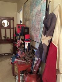 The fourth of July very celebrated in the hallway