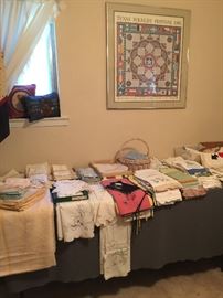 The most wonderful collection of vintage linens