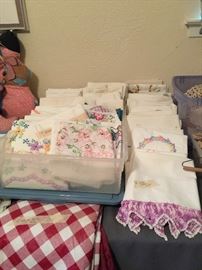 Vintage pillow cases