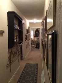 Looking down the hallway 