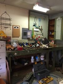 Lots of tools including vintage