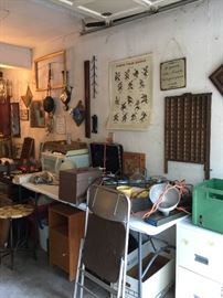 More items in the garage