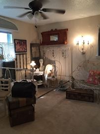 Looking into the second shabby room