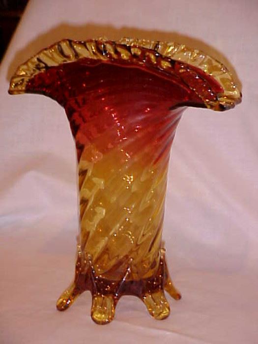 Large Ambina art glass vase.