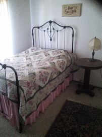 vintage iron and brass full size