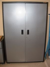 Metal storage cabinet - 48 inches wide 6 feet tall