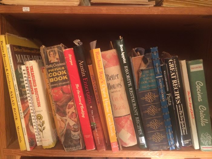 Some of the cookbooks