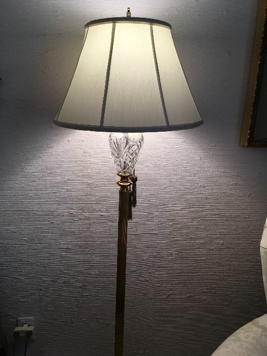 Waterford Marlow floor lamp. 