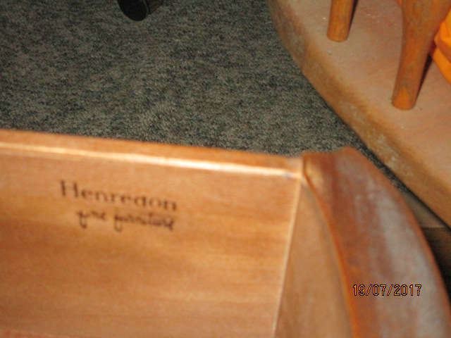 Inside of drawer for Henredon Chest
