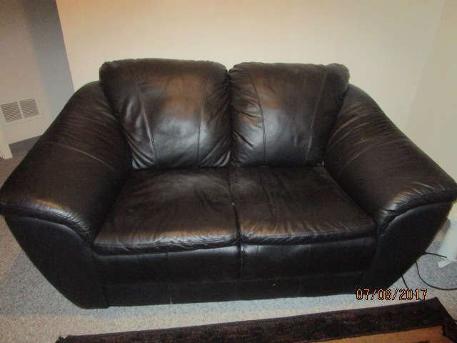 Leather Love Seat (possibly Ashley)