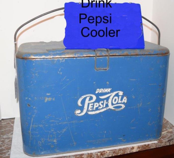 233 A Pepsi Cola Cooler single dot
