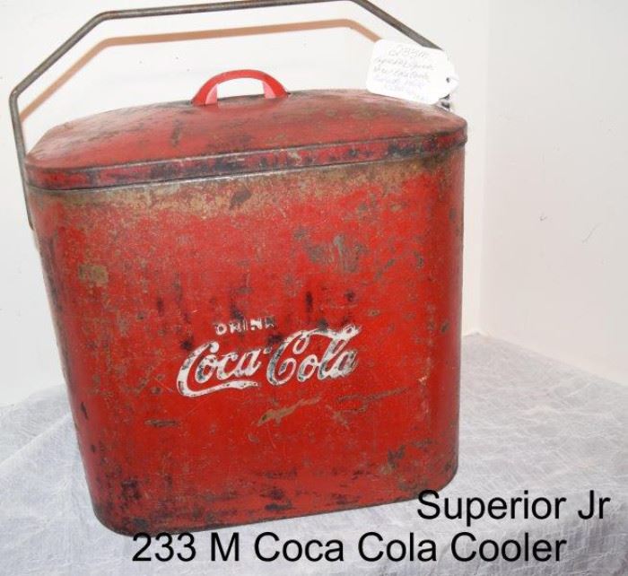 233 M Coca Cola Superior Junior Cooler