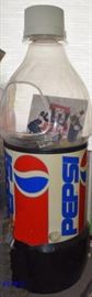 178 D Pepsi Cooler Upright bottle with Pepsi Balls in it